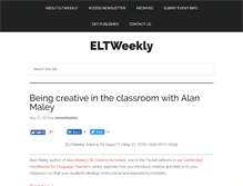 Tablet Screenshot of eltweekly.com